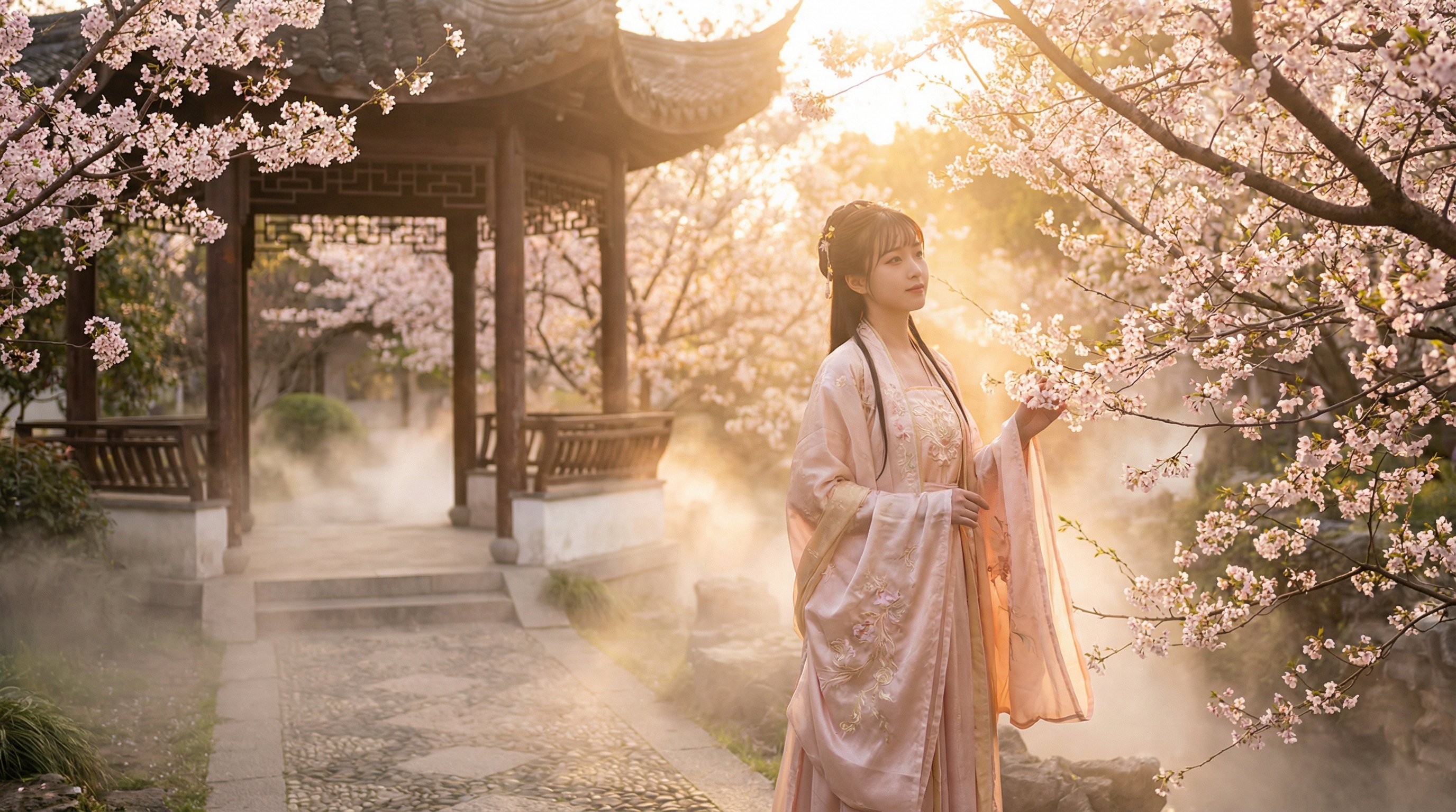 野外露出精选视频：古风写真